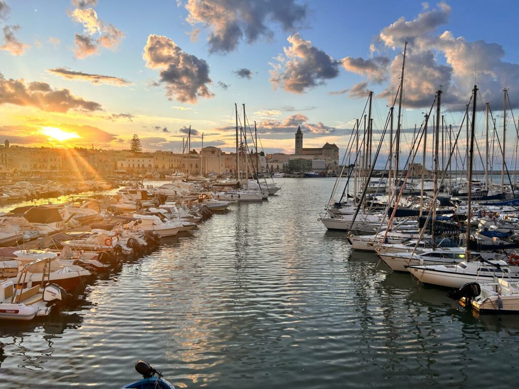 Sunset with a View in Trani